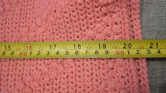 Specially Handmade by Josette Vintage Coral Pink Knit Shirt Vintage, Cottagecore - Picture 6 of 6